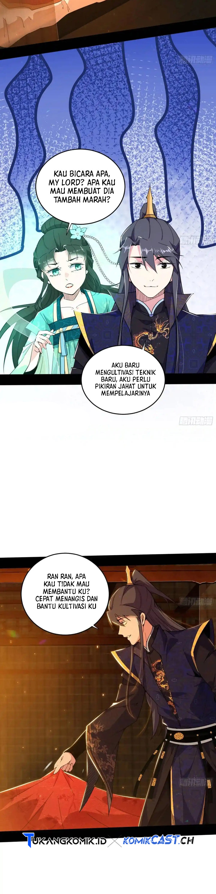 I’m An Evil God Chapter 423 Bahasa Indonesia